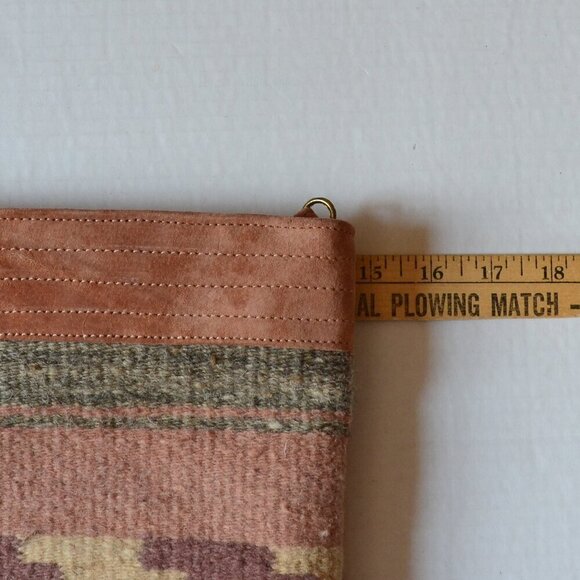 Vtg Aztec Print Shoulder Bag - Picture 7 of 13